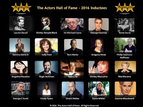 2023 Nude Actors Hall Of Fame Inductees